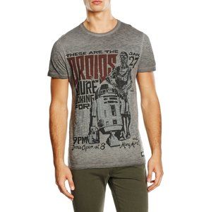Pepe Jeans pánské šedé tričko Droids - S (945)